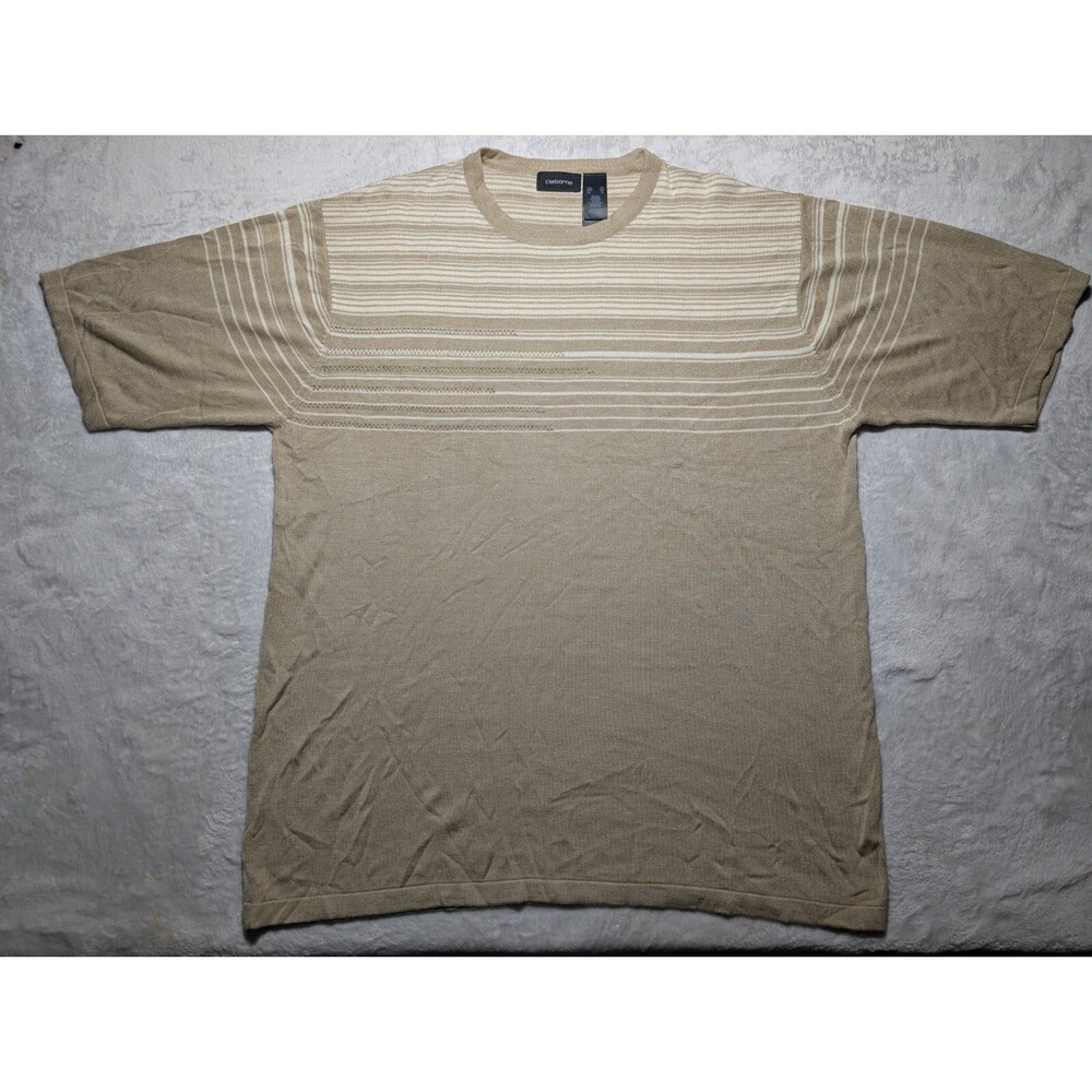 Claiborne Knit Silk Blend Shirt XL